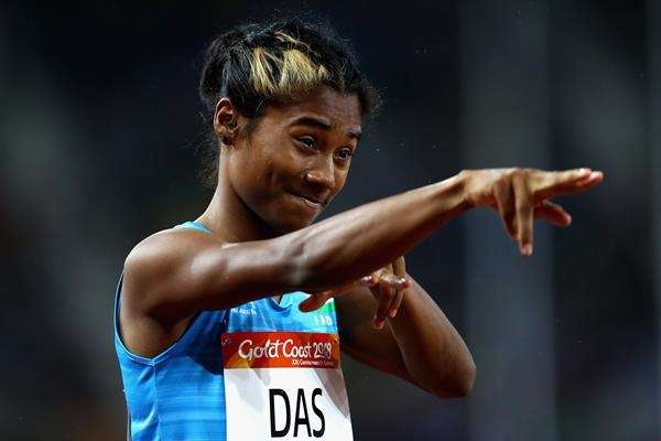 Hima Das, who created history by becoming the first Indian athlete to win a gold at an IAAF event. (Photo: Twitter/@iaaforg) by . 