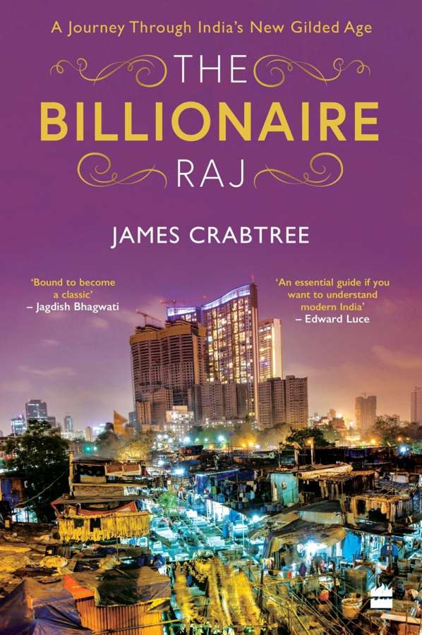 Book cover of "The Billionaire Raj" by . 