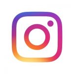 Instagram logo. by . 