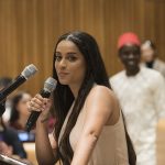 UNICEF Goodwill Ambassador Lilly Singh speaks at the high-level event on Youth2030, at the United Nationson Monday, Sept. 24, 2018. (Photo: UN) by . 