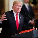 WASHINGTON, Oct. 24, 2018 (Xinhua) -- U.S. President Donald Trump speaks at an event on opioid abuse at the White House in Washington D.C., the United States, on Oct. 24, 2018. Donald Trump on Wednesday vowed to take a thorough investigation into a series of attempted mail attacks targeting former President Barack Obama, the Clintons, CNN and others. (Xinhua/Ting Shen/IANS) by . 