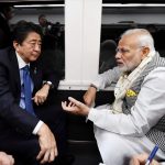 Japan: Prime Minister Narendra Modi and Japanese Prime Minister Shinzo Abe depart for Tokyo by Express Train Kaiji, in Japan on Oct 28, 2018. (Photo: IANS/PIB) by . 