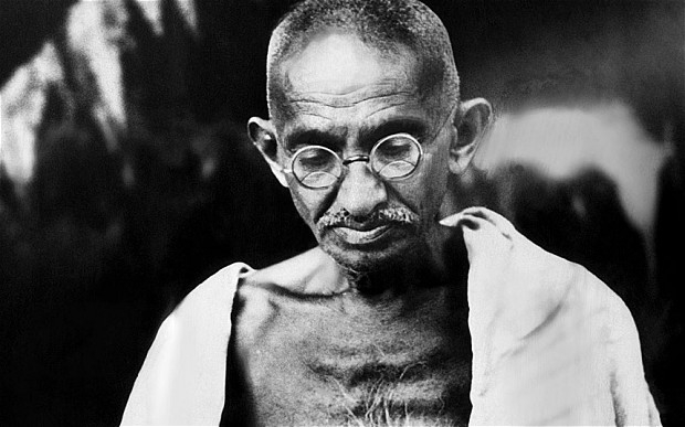 Mahatma Gandhi. by . 