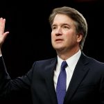 WASHINGTON, Sept. 5, 2018 (Xinhua) -- U.S. Supreme Court nominee Judge Brett Kavanaugh swears in during his Senate confirmation hearing on Capitol Hill in Washington D.C., the United States, Sept. 4, 2018. The Senate confirmation hearing for Kavanaugh began Tuesday, which has descended into chaos as Democrats protested about Republicans blocking access to documents concerning the judge. (Xinhua/Ting Shen/IANS) by . 