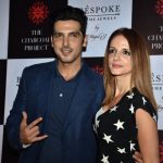 Mumbai: Actor Zayed Khan along with his sister Sussanne Khan at a store launch in Mumbai on April 13, 2018 . (Photo: IANS) by . 