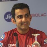 New Delhi: Delhi Daredevils captain Gautam Gambhir during a press conference at the launch of the team's anthem ahead of IPL 2018, in New Delhi on April 5, 2018. (Photo: IANS) by . 