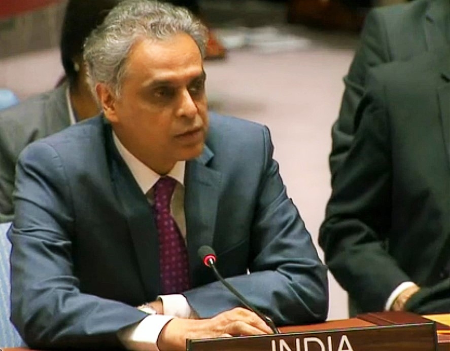 India's Permanent Representative Syed Akbaruddin. (Photo: Indian Mission/IANS) by .