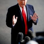 WASHINGTON, Nov. 29, 2018 (Xinhua) -- U.S. President Donald Trump speaks to reporters before leaving for the G20 Summit in Argentina from the White House in Washington D.C., the United States, on Nov. 29, 2018. Donald Trump said on Thursday that considering the unsolved confrontation between Russia and Ukraine, he has decided it would be "best" to cancel his scheduled meeting with Russian President Vladimir Putin. (Xinhua/Ting Shen/IANS) by .