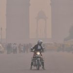 New Delhi: Smog engulfs New Delhi on Nov 8, 2018. (Photo: IANS) by .