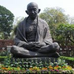 Mahatma Gandhi statue in the Parliament premises. (File Photo: IANS) by . 