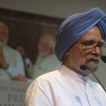 New Delhi: Former Prime Minister and Congress leader Dr. Manmohan Singh addresses at the launch of Shashi Tharoor's book "The Paradoxical Prime Minister: Narendra Modi And His India" in New Delhi on Oct 26, 2018. (Photo: IANS) by . 