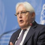 GENEVA, Sept. 5, 2018 (Xinhua) -- UN Special Envoy of the Secretary-General for Yemen Martin Griffiths addresses the media in Geneva, Switzerland, Sept. 5, 2018. Martin Griffiths on Wednesday announced here that warring parties in Yemen are scheduled to participate a new round of peace talks in Geneva to end the four-year conflict engulfing the country. (Xinhua/Xu Jinquan/IANS) by .