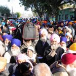 Amritsar: Sikh pilgrims arrive at Attari railway station as they prepare to leave for Pakistan to participate in the birth anniversary celebrations of 1st Sikh Guru, Guru Nanak Dev to be held at Gurdwara Nankana Sahib, on Nov 21, 2018. (Photo: IANS) by .