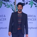 Mumbai: Actor Ali Fazal walks the ramp for fashion brand Marks & Spencer Spring Summer launch 2018 in Mumbai on Feb 8, 2018. (Photo: IANS) by . 