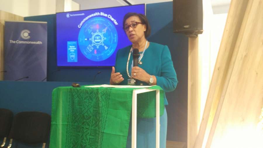 Commonwealth Secretary-General Patricia Scotland. by .