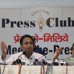 Bhopal: Congress leader Kamal Nath addresses a press conference in Bhopal on May 7, 2018. (Photo: IANS) by . 