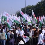 New Delhi: Farmers participate in Kisan Mukti March in New Delhi on Nov 30, 2018. (Photo: IANS) by .