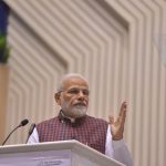 New Delhi: Prime Minister Narendra Modi addressing at the inauguration of the Partners' Forum-2018 in New Delhi on Dec. 12, 2018. (Photo: IANS) by . 