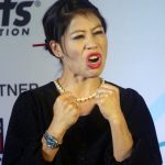 Mumbai: Boxer M.C. Mary Kom at the launch of 'Stars of Tomorrow' (SOT) - an athlete support programme introduced by Indian Federation of Sports Gaming (IFSG) in Mumbai, on Dec 5, 2018. (Photo: IANS) by . 