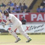 Rajkot: India's Cheteshwar Pujara in action during the 1st Test match between India and West Indies at Saurashtra Cricket Association Stadium in Rajkot on Oct 4, 22018. (Photo: Surjeet Yadav/IANS) by . 