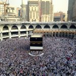 MECCA, Aug. 30, 2017 (Xinhua) -- Muslim pilgrims are seen around the Kaaba at the Grand Mosque in Mecca, Saudi Arabia, on Aug. 29, 2017. The annual pilgrimage officially started on Aug. 30. (Xinhua/Wang BoI/IANS) by .