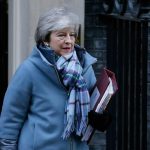 London, Jan. 30, 2019 (Xinhua) British Prime Minister Theresa May leaves 10 Downing Street for Prime Minister's Questions in the House of Commons in London, Britain, on Jan. 30, 2019. The British House of Commons on Tuesday passed an amendment to allow Prime Minister Theresa May to renegotiate a Brexit deal with the European Union (EU) despite repeated warnings from Brussels that it does not want to reopen the treaty signed off by the other 27 EU leaders. (Xinhua/Tim Ireland/IANS) by . 