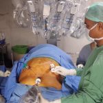 New Delhi: A doctor prepares for a robotic surgery. (File Photo: IANS) by .