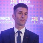 New Delhi: Barca Ambassador and Former FC Barcelona footballer Luis Garcia addresses during a press conference where the 2019 Asia-Pacific Soccer Cup trophy was unveiled, in New Delhi on Jan 24, 2019. (Photo: IANS) by .