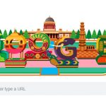 Google's colourful doodle celebrates India's 70th Republic Day. by .