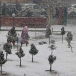 Srinagar receives fresh snowfall on Jan 4, 2018. (Photo: IANS) by .