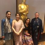 Los Angeles: Indian film producer Guneet Monga, whose "Period. End of Sentence" won Oscar in Documentary Short Subject category, during the 91st Academy Awards at the Dolby Theater in Los Angeles, the United States, on Feb. 24, 2019. (Photo: IANS) by .