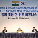 Seoul: Prime Minister Narendra at the India-Korea Business Symposium, in Seoul, South Korea, on Feb 21, 2019. (Photo: IANS/MEA) by .