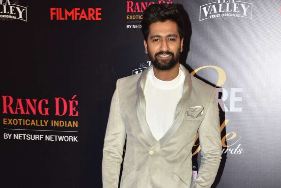 Mumbai: Actor Vicky Kaushal on the red carpet of Filmfare Glamour And Style Awards 2019, in Mumbai on Feb 11, 2019. (Photo: IANS) by . 
