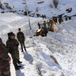 Kinnaur: Search operations underway to find five soldiers reported missing in the snow-bound Himalayan terrain of Himachal Pradesh's Kinnaur district where an avalanche hit them earlier this week. (Photo: IANS/DPRO) by .