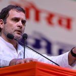 New Delhi: Congress President Rahul Gandhi addresses party workers at Indira Gandhi Stadium, in New Delhi, on March 11, 2019. (Photo: IANS/AICC) by .
