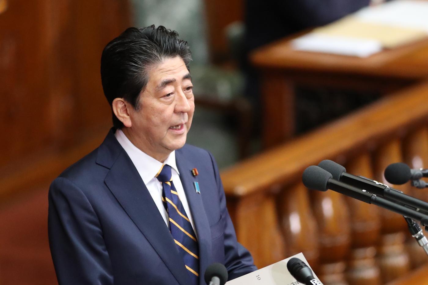 JAPAN-TOKYO-ABE-POLICY SPEECH by . 