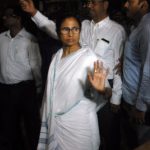 Kolkata: West Bengal Chief Minister Mamata Banerjee visits SSKM hospital to inspect the health of Matua community matriarch Binapani Devi popularly known as "Boroma" in Kolkata on March 5, 2019. (Photo: IANS) by .