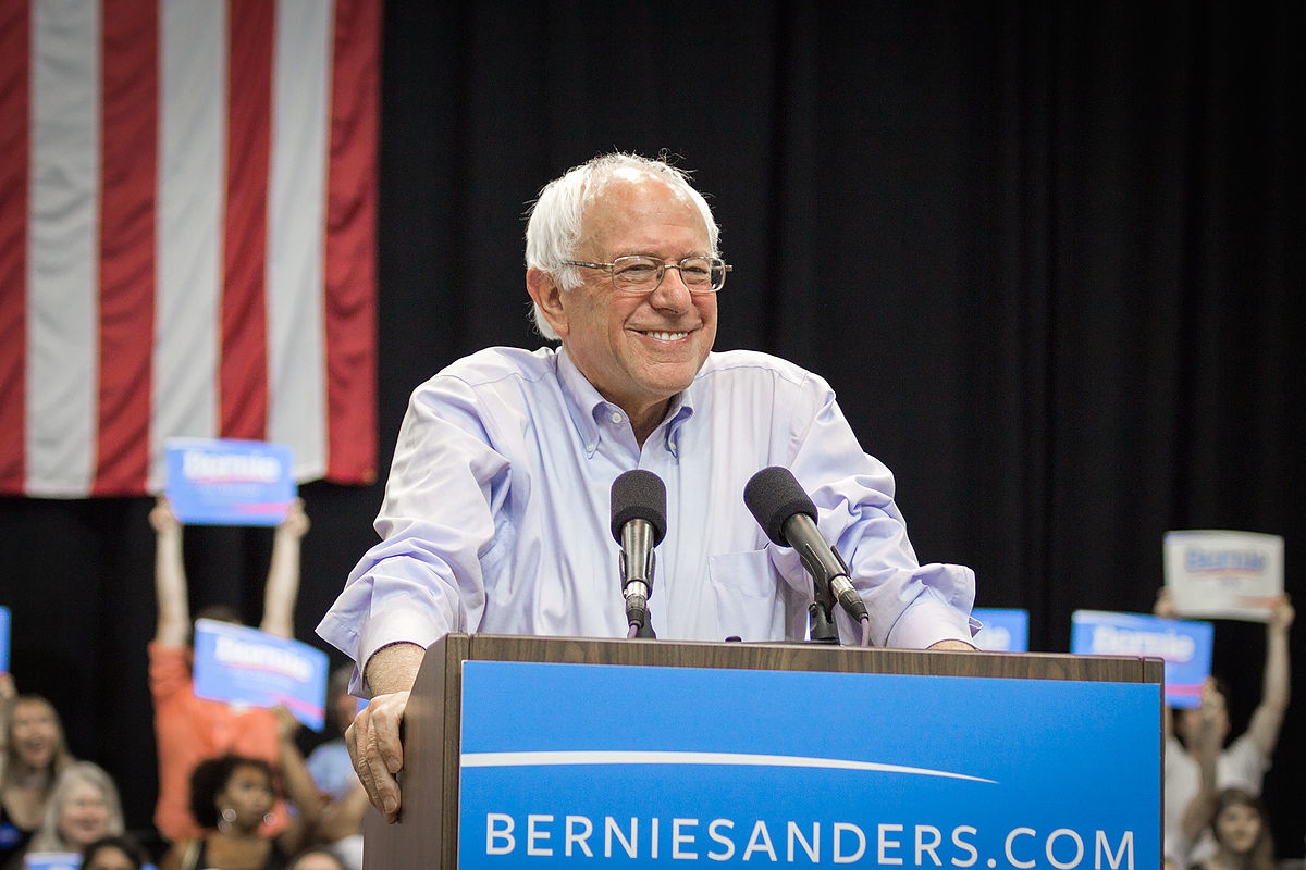 Bernie Sanders (WikiMedia/Nick Solari photo) by . 