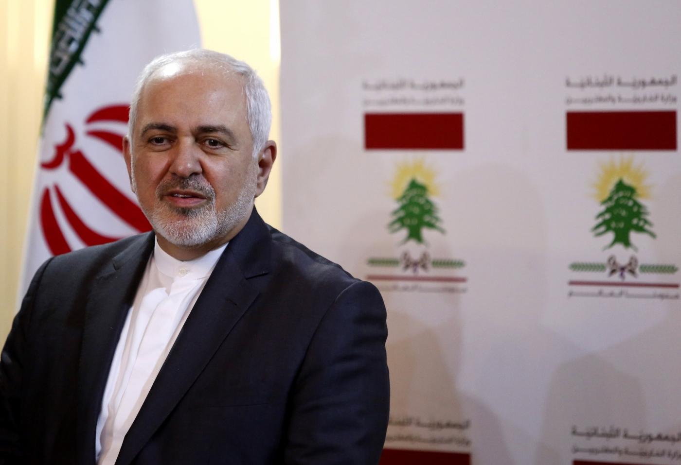 TEHRAN, Feb. 26, 2019 (Xinhua) -- Photo taken on Feb. 11, 2019 shows Iranian Foreign Minister Mohammad Javad Zarif attending a press conference in Beirut, Lebanon. Mohammad Javad Zarif seemed to have announced resignation on Feb. 25, 2018 through social media. "Thanks for the great and brave Iranians and my colleagues, but I apologize for my failure to serve you and some flaws in my work," Zarif said on his Instagram account. (Xinhua/Bilal Jawich/IANS) by . 