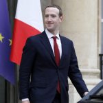 PARIS, May 10, 2019 (Xinhua) -- Facebook CEO Mark Zuckerberg leaves the Elysee Palace after a meeting with French President Emmanuel Macron in Paris, France, on May 10, 2019. (Xinhua/Jack Chan/IANS) by .
