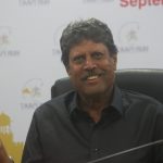New Delhi: Former Indian cricketer and Lieutenant Colonel in the Territorial Army Kapil Dev addresses a press conference regarding 'TAAFI Run' - the official National Marathon Of India by Indian Territorial Army and Athletics Federation of India; in New Delhi on Sept 3, 2018. (Photo: IANS) by . 