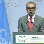 India's Permanent Representative to the United Nations, Syed Akbaruddin, speaks on Thursday, March 21, 2019, a the High-Level South-South Cooperation Conference in Buenos Aires. (Photo: UN/IANS) by . 