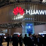 BARCELONA, Feb. 25, 2019 (Xinhua) -- People are seen at the booth of Chinese tech company Huawei at the 2019 Mobile World Congress (MWC) in Barcelona, Spain, Feb. 25, 2019. The four-day 2019 MWC opened on Monday in Barcelona. (Xinhua/Guo Qiuda/IANS) by . 