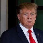 WASHINGTON, April 26, 2019 (Xinhua) -- U.S. President Donald Trump is pictured at the White House in Washington D.C., the United States, on April 26, 2019. Trump announced on Friday that the United States is withdrawing from an international arms trade treaty signed by the Obama administration, marking Washington's latest exit from an international pact. (Xinhua/Ting Shen/IANS) by Ting Shen. 
