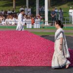 New Delhi: UPA Chairperson Sonia Gandhi and Congress president Rahul Gandhi pay tribute to Jawaharlal Nehru on his death anniversary at Shantivan, New Delhi on May 27, 2019. (Photo: IANS) by . 
