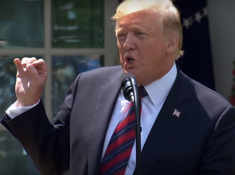 United States President Donald Trump unveils his immigration plan at the White House on Thursday, May 16, 2019. (Photo: White House/IANS) by .