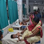 Muzaffarpur: Children with Acute Encephalitis Syndrome (AES) symptoms being treated at hospital in Muzaffarpur, Bihar on June 19, 2019. (Photo: IANS) by . 