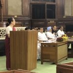 New Delhi: Congress leader Sonia Gandhi during Congress Parliamentary Party (CPP) meeting at Parliament in New Delhi on June 1, 2019. (Photo: Twitter/@rssurjewala) by . 