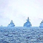 IndianNavy executes 'Operation Sankalp' - Deploys INS Chennai & INS Sunayna in the Gulf of Oman, to re-assure Indian Flagged Vessels operating/ transiting through Persian Gulf & Gulf of Oman following the maritime security incidents in the region; on June 20, 2019. In wake of suspected attacks on two merchant ships in the Persian Gulf and Gulf of Oman region, the Indian Navy launched "Operation Sankalp" in the region to reassure Indian flagged vessels transiting through the area. (Photo Credit: Twitter/@indiannavy) by . 