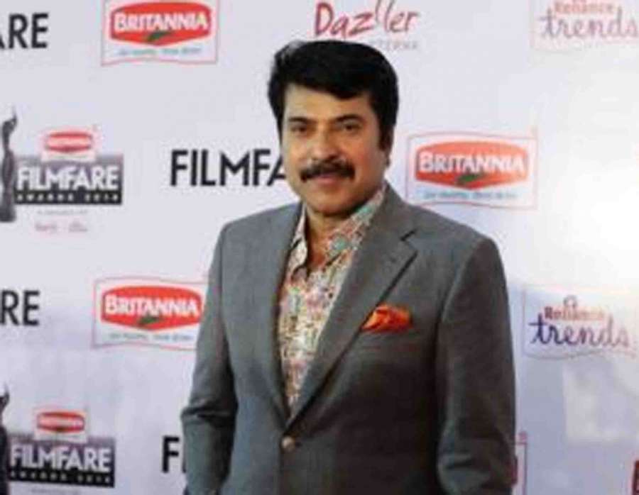 Actor Mammootty. by . 